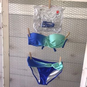 Ombre Bandeau Bikini